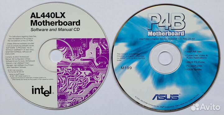 Драйверы на CD для Windows 3.1, 9x, XP