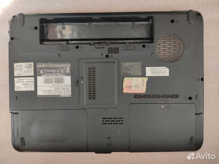 Поддон для ноутбука Toshiba Satellite A300D-205