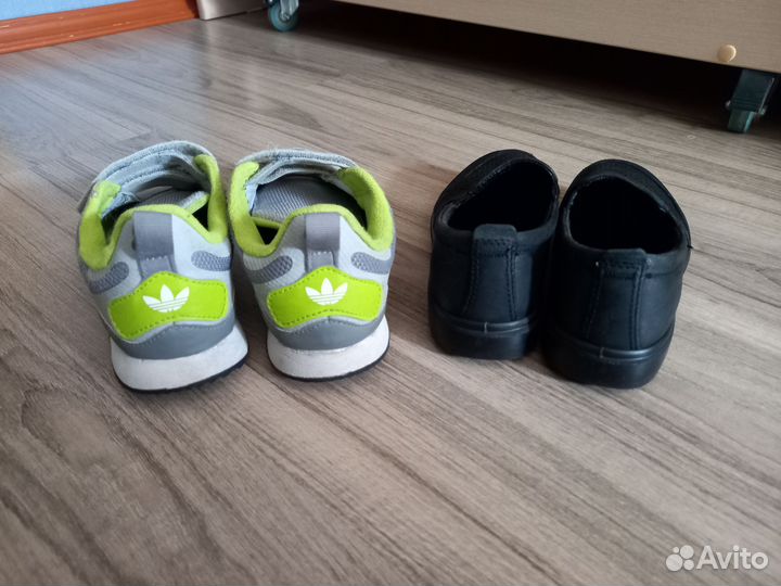 Обувь на мальчика(33-34)ecco,adidas