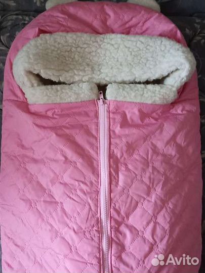 Конверт на выписку зимний для девочки