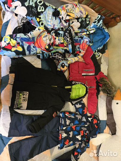 Зимняя одежда для мальчика 80,104,116