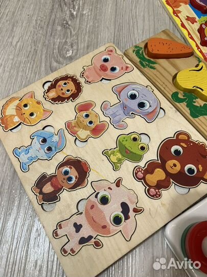 Развивающие игрушки пакетом