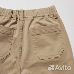 Джинсы Uniqlo Ultra Stretch Tapered, бежевый