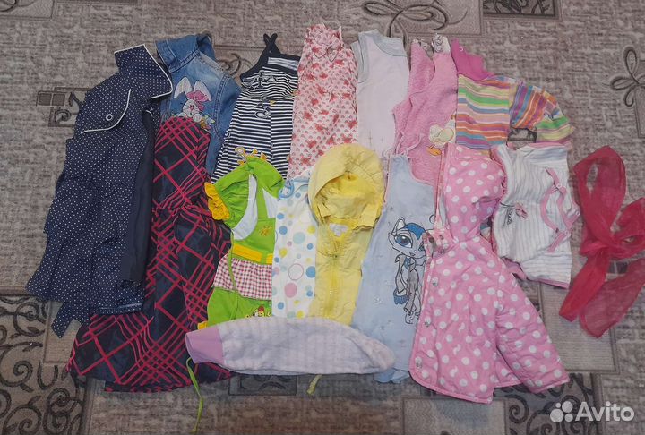 Детские вещи пакетом для девочек