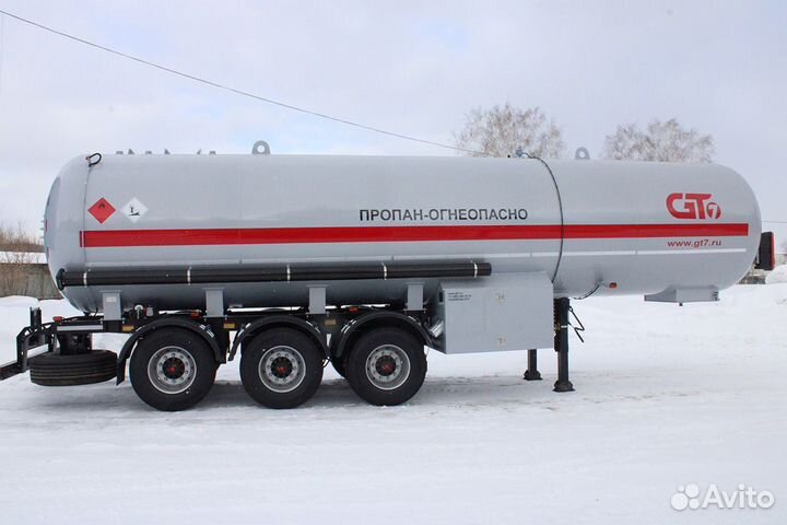 Полуприцеп газовоз GT7 ППЦТ-36, 2023