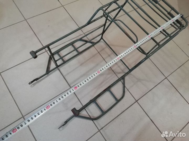 Новый мото багажник СССР. Клеймо