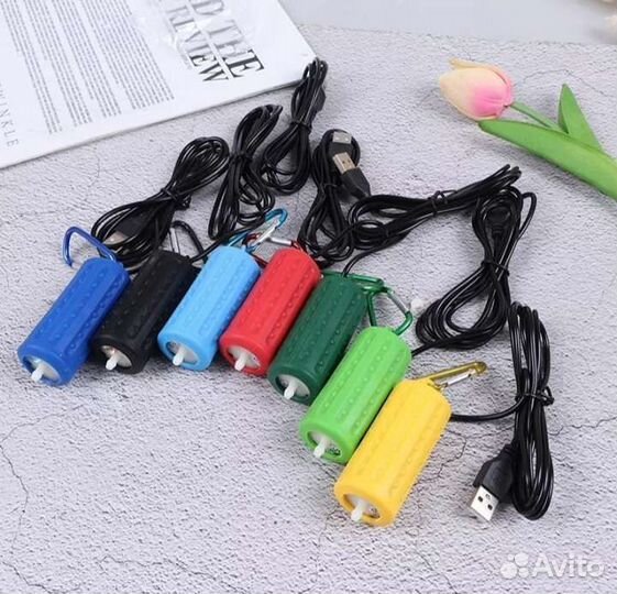 Компрессор на батарейках,аккамуляторе