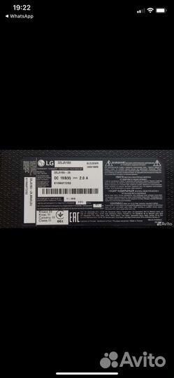 Телевизор lg 32LJ510U по запчастям