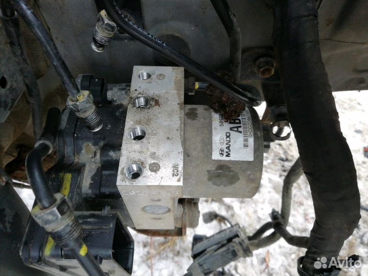 Блок абс хендай солярис