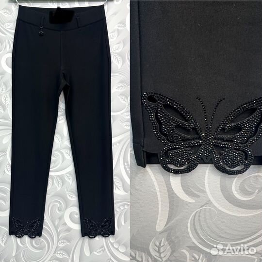 Брюки Бабочки весна/лето р.56/58/60/62