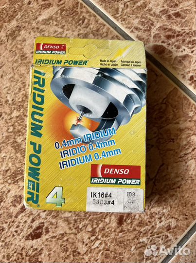 Свечи denso ik16 iridium power