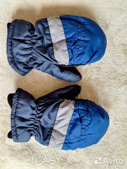 Варежки зимние детские