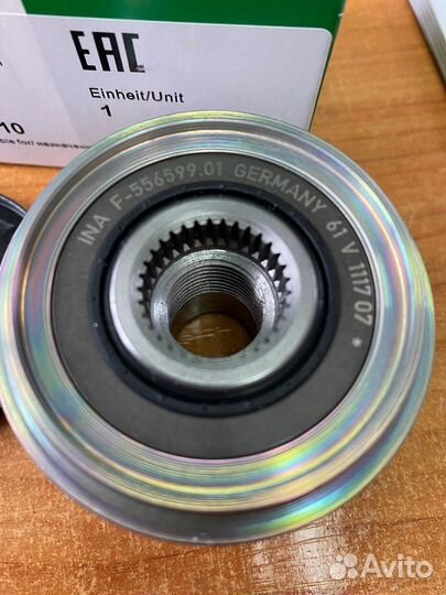 Обгонная муфта генератора 535002810 Ina Renault