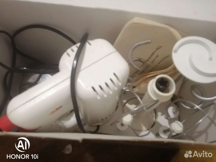 Электромиксер, взбивалка, кофемолка 3в1