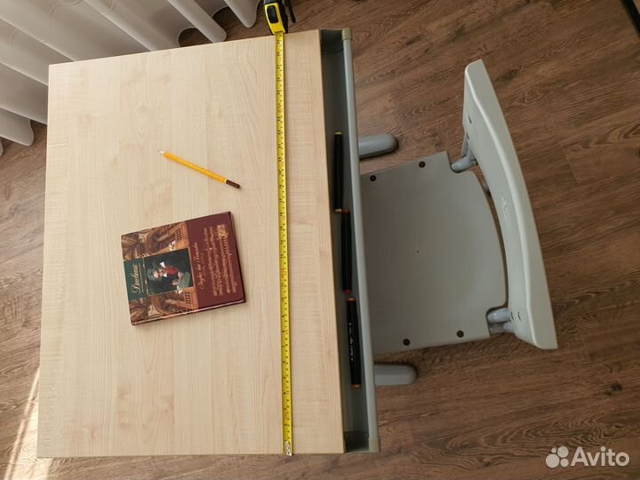 Растущая парта и стул дэми