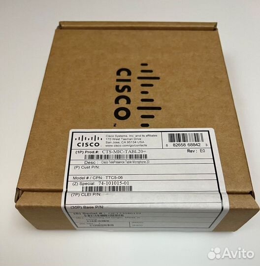 Микрофон Cisco CTS-MIC-tabl20 (новый)