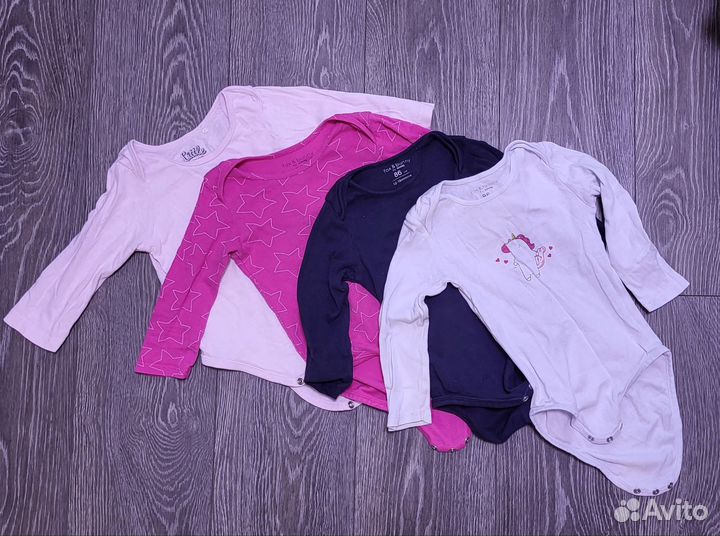 Детские вещи для девочки пакетом 80-86