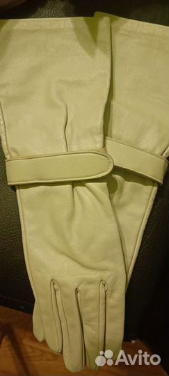 Перчатки BGN женские кожаные новые