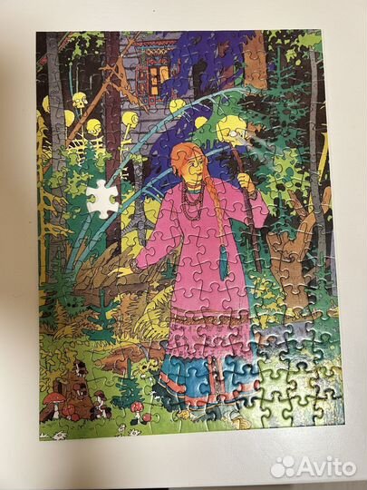Пазлы Василиса прекрасная 6шт. в одной короб 1994г