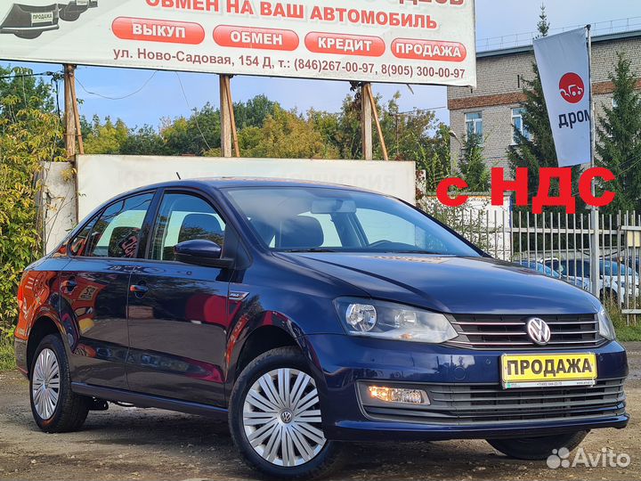 Volkswagen Polo 1.6 AT, 2017, 94 000 км