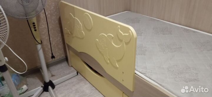 Детская кровать от 3 лет с матрасом