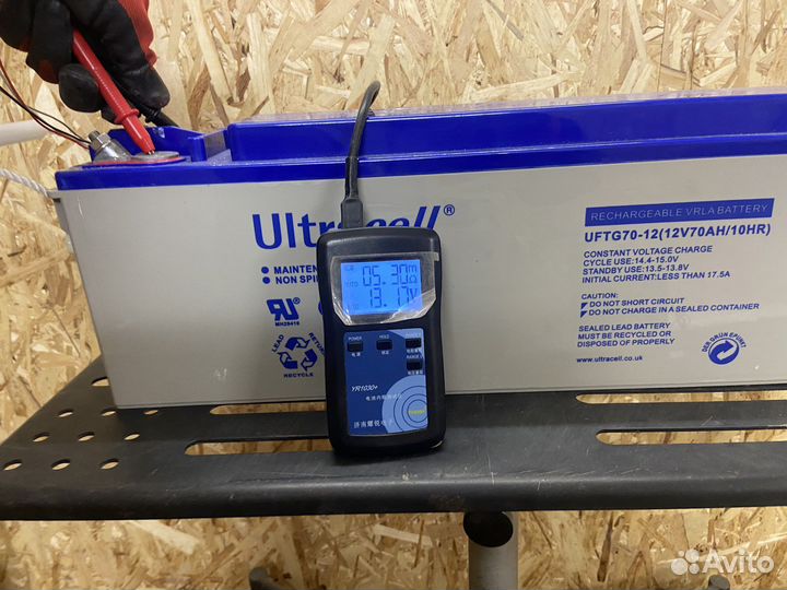AGM агм (Гелевый) Аккумулятор Ultracell 70ач