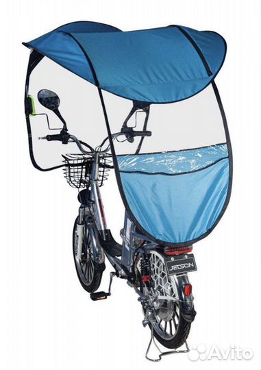 Дождевик для электровелосипеда