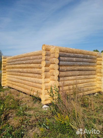 Сруб бани 6 на 4 и 5 на 3