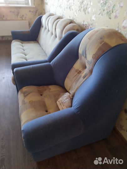 Диван с креслами бу