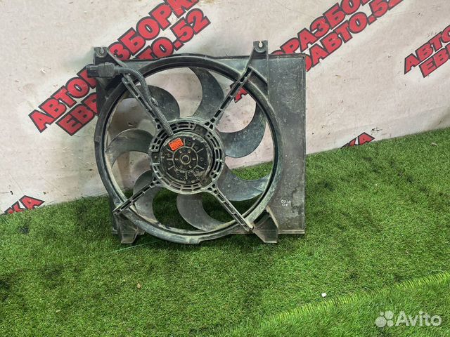 Дефузор с вентирятором хендай сантафе