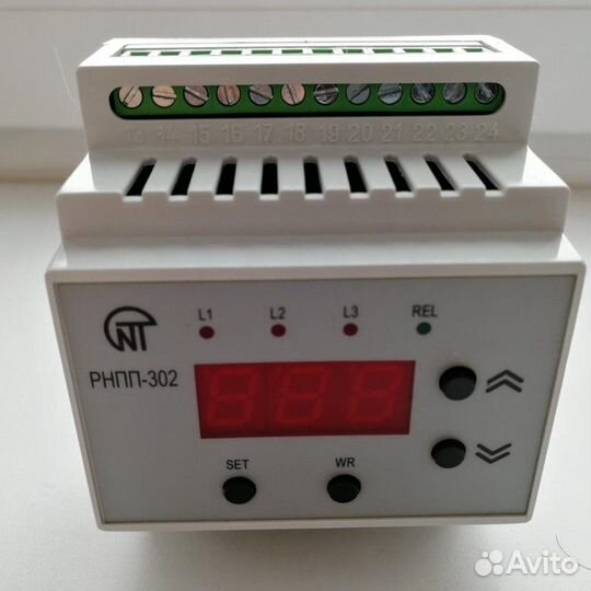 Реле напряжения, реле времени