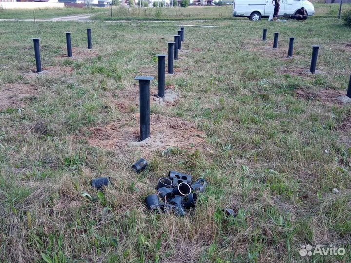 Фундамент винтавй свай