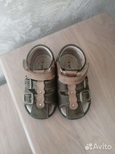 Сандалии тотто нат. кожа