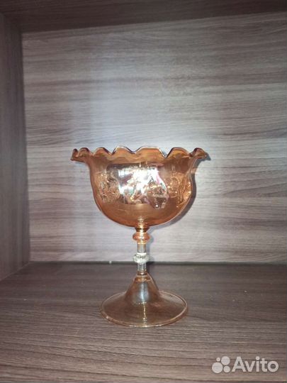 Набор графин, рюмки, ваза, конфетница