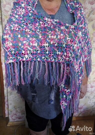 Вязаная шаль