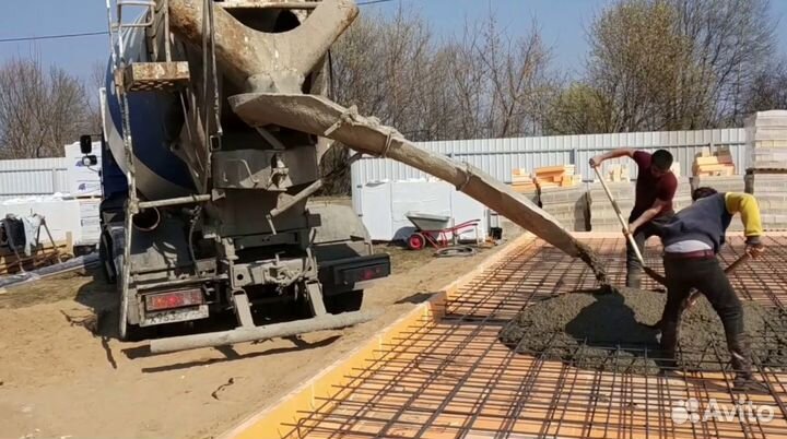 Бетон для фундамента