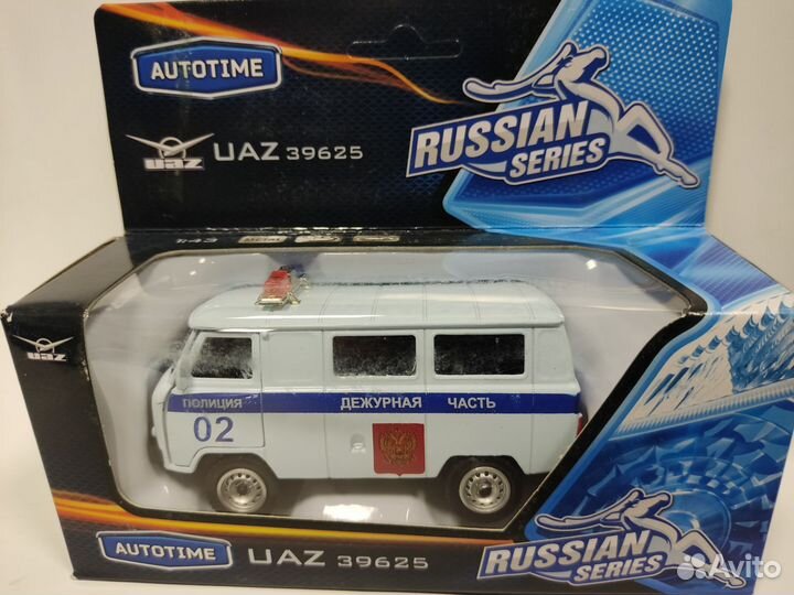 Модель автомобиля УАЗ-39625 