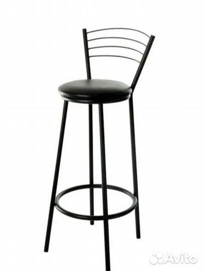 Зеркало с подсветкой тумбой и высоким стулом