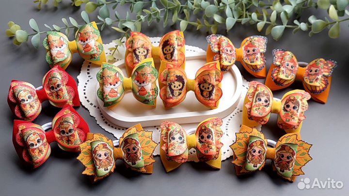 Бантики для волос