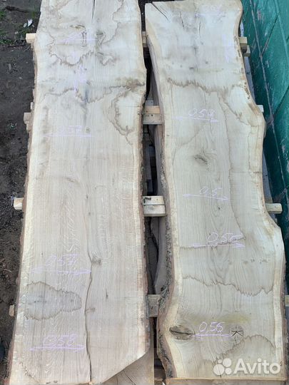 Слэбы из дуба