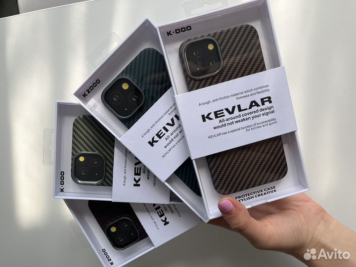 Чехол Kdoo Kevlar iPhone 13/14 все серии
