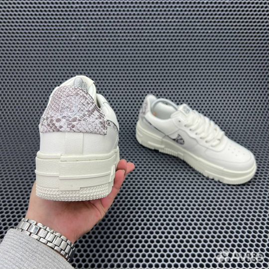 Nike Air Force 1 Pixel SE Snakeskin Sail Desert