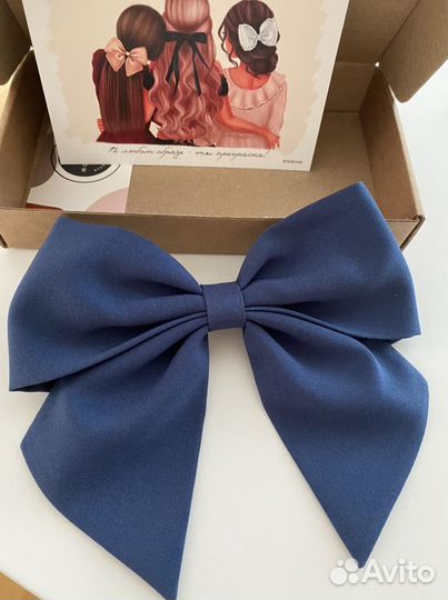 Бантик для волос для школьницы