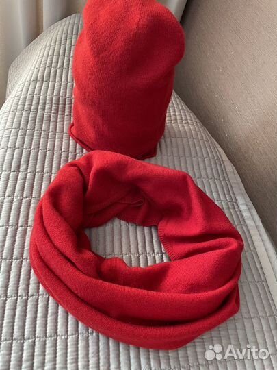 Набор шапка и снуд Max Mara женский из кашемира