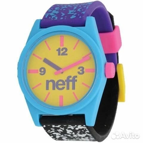 Часы разноцветные neff
