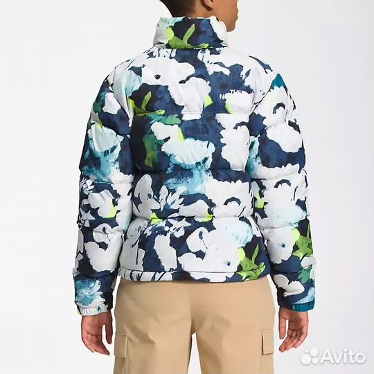 THE north face Down Jacket Women's Blue/White (S)(30)