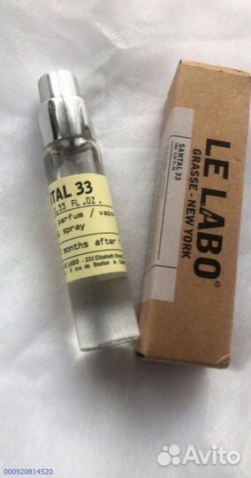 Туалетная вода LE labosantal 33 10 мл пробник