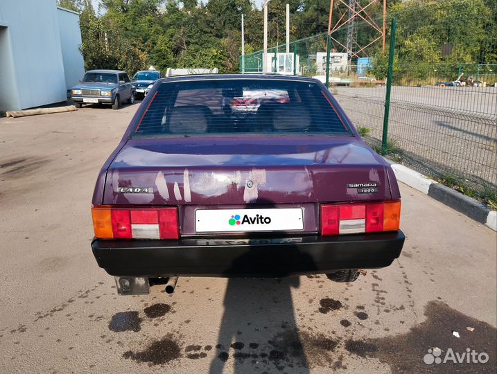 ВАЗ 21099 1.5 МТ, 1997, 206 105 км