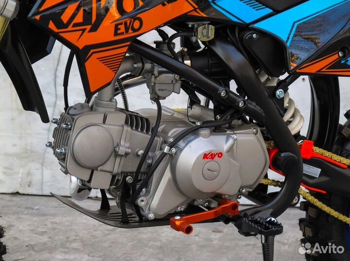 Мотоцикл kayo evolution YX140EM pitbike Витрина