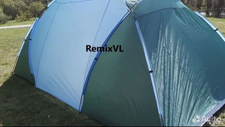 Палатка туристическая четырехместная двухкомнатная